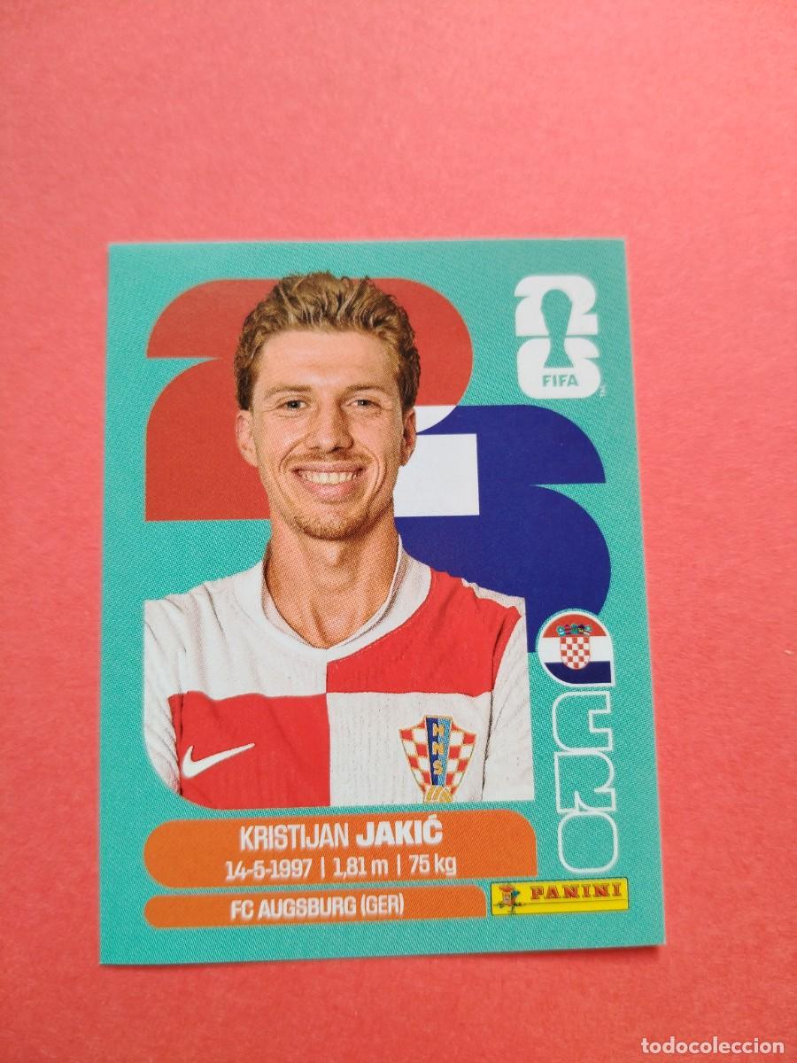 Cromos de f&uacute;tbol: CROMO MUNDIAL 2026 - CROACIA CRO N 8