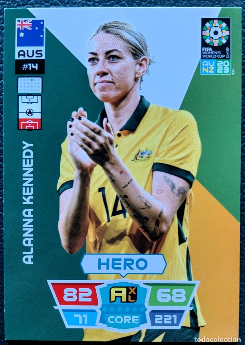 Figurine di Calcio: 14 ALANNA KENNEDY AUSTRALIA FICHAS ALBUM ADRENALYN FEMENINO MUNDIAL WOMEN'S WORLD AU NZ 2023