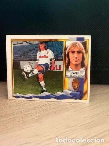 Cromos de f&uacute;tbol: LIGA 95 96 - Ediciones Este - Paqui FICHAJE 25 - Zaragoza