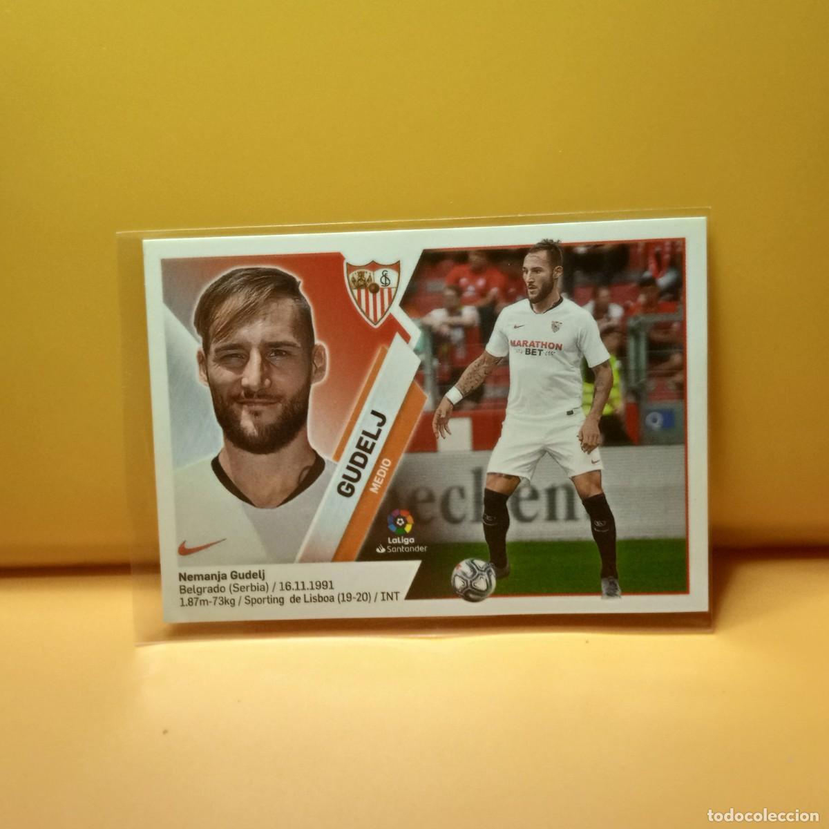 Cromos de f&uacute;tbol: EDICIONES ESTE 2019 2020 19 20 (COLOCA) SEVILLA F.C GUDELJ 9 BIS 3&ordf; EDICI&Oacute;N