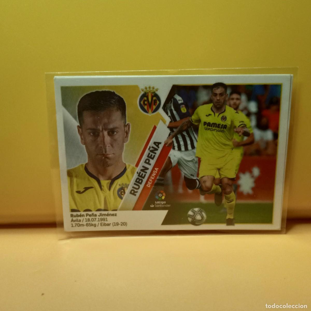 Cromos de f&uacute;tbol: EDICIONES ESTE 2019 2020 19 20 (COLOCA) VILLARREAL CF RUB&Eacute;N PE&Ntilde;A 4 BIS 2&ordf; EDICI&Oacute;N