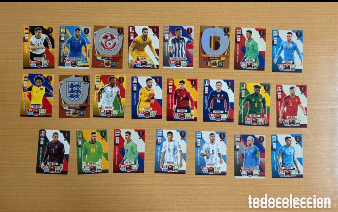 Cromos de f&uacute;tbol: Pack de cartas adrenalyn xl fifa world cup 2022