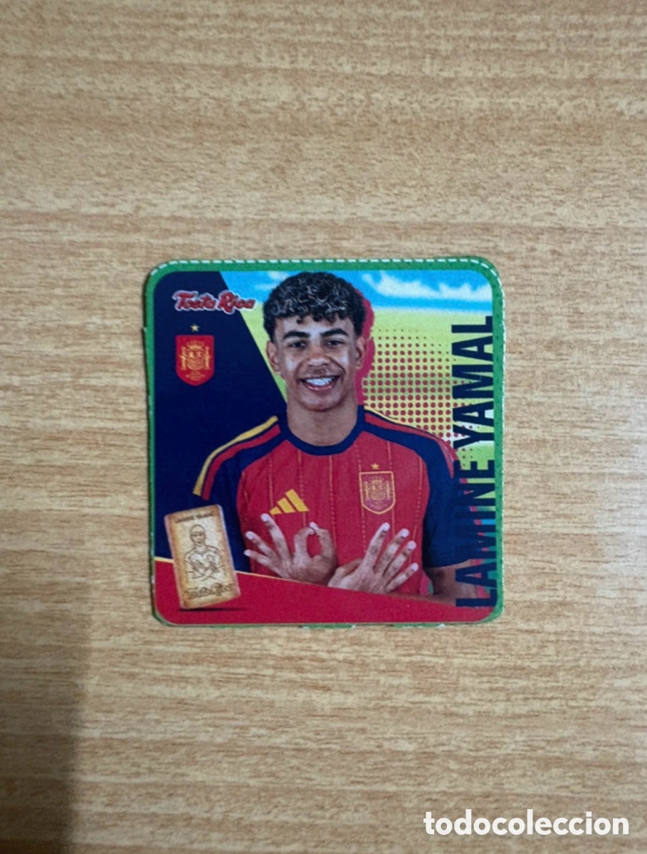 Cromos de Futebol: Cromo de cart&oacute;n de Lamine Yamal