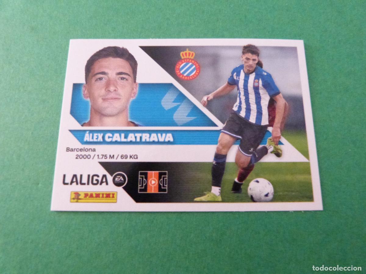 Cromos de f&uacute;tbol: CROMO FUTBOL CALATRAVA R.C.D. ESPA&Ntilde;OL SIN PEGAR FICHAJE N&ordm; 2 LIGA ESTE 2026-2027/26-27 PANINI