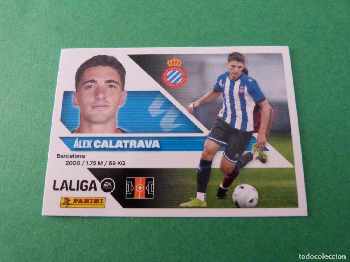 Cromos de f&uacute;tbol: CROMO FUTBOL CALATRAVA R.C.D. ESPA&Ntilde;OL SIN PEGAR FICHAJE N&ordm; 2 LIGA ESTE 2026-2027/26-27 PANINI