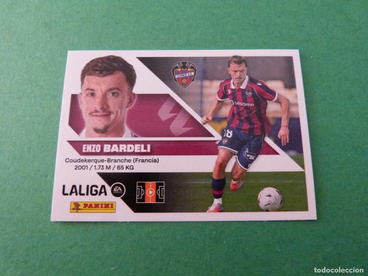 Cromos de f&uacute;tbol: CROMO FUTBOL BARDELI LEVANTE U.D. SIN PEGAR FICHAJE N&ordm; 7 LIGA ESTE 2026-2027/26-27 PANINI