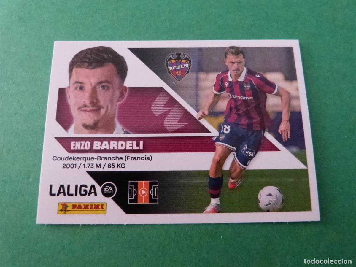 Cromos de f&uacute;tbol: CROMO FUTBOL BARDELI LEVANTE U.D. SIN PEGAR FICHAJE N&ordm; 7 LIGA ESTE 2026-2027/26-27 PANINI