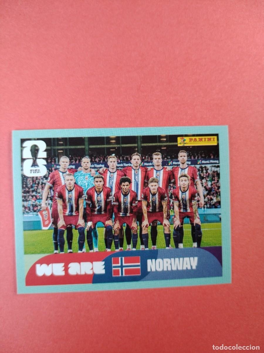 Cromos de f&uacute;tbol: CROMO MUNDIAL 2026 - NORUEGA NOR 13