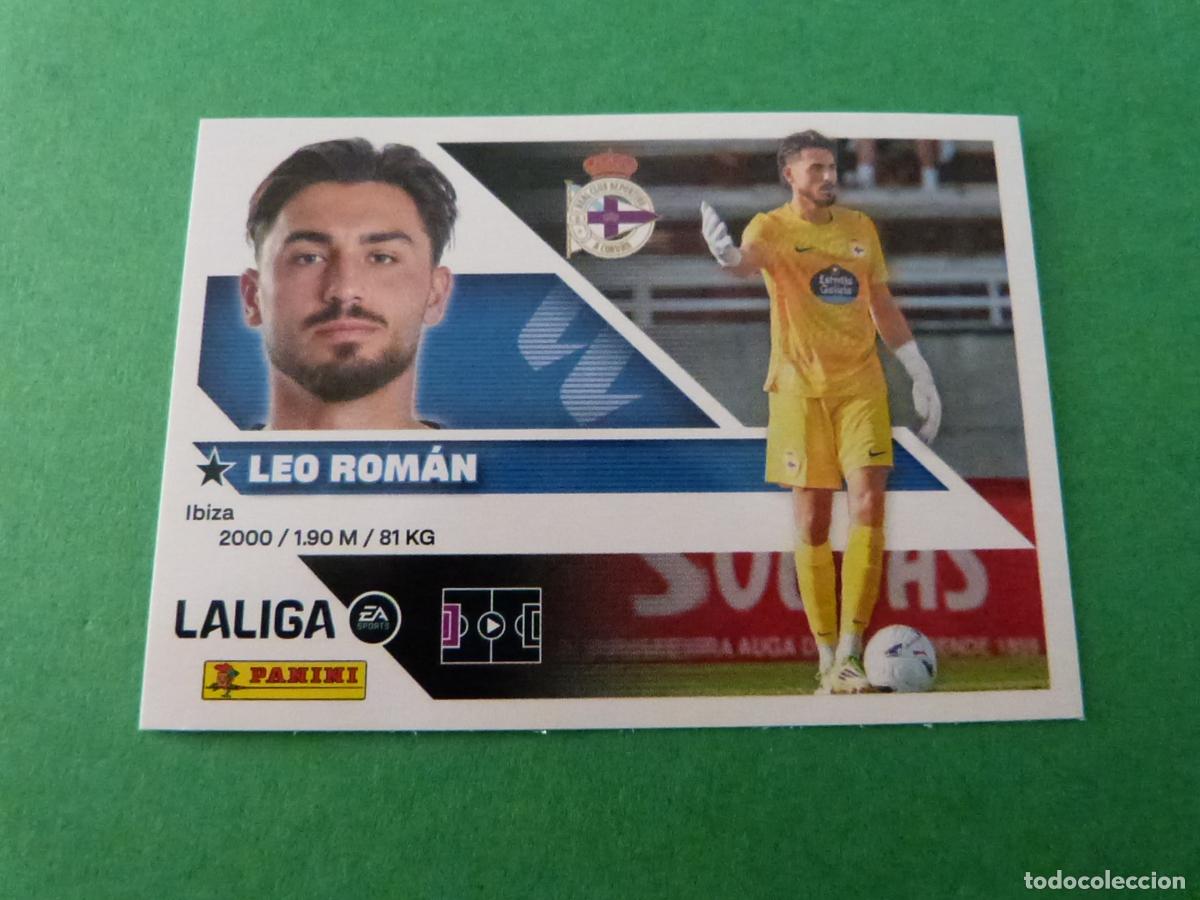 Cromos de f&uacute;tbol: CROMO FUTBOL LEO ROMAN DEPORTIVO LA CORU&Ntilde;A SIN PEGAR FICHAJE N&ordm; 8 LIGA ESTE 2026-2027/26-27 PANINI