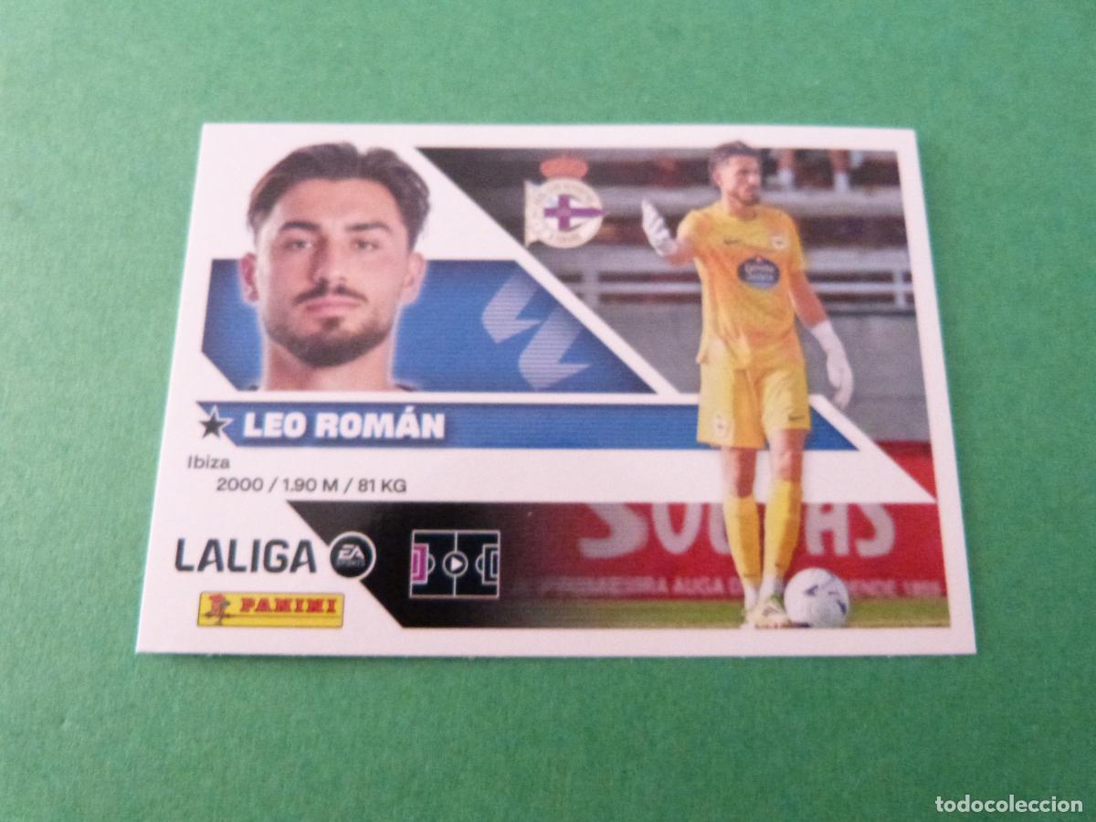 Cromos de f&uacute;tbol: CROMO FUTBOL LEO ROMAN DEPORTIVO LA CORU&Ntilde;A SIN PEGAR FICHAJE N&ordm; 8 LIGA ESTE 2026-2027/26-27 PANINI