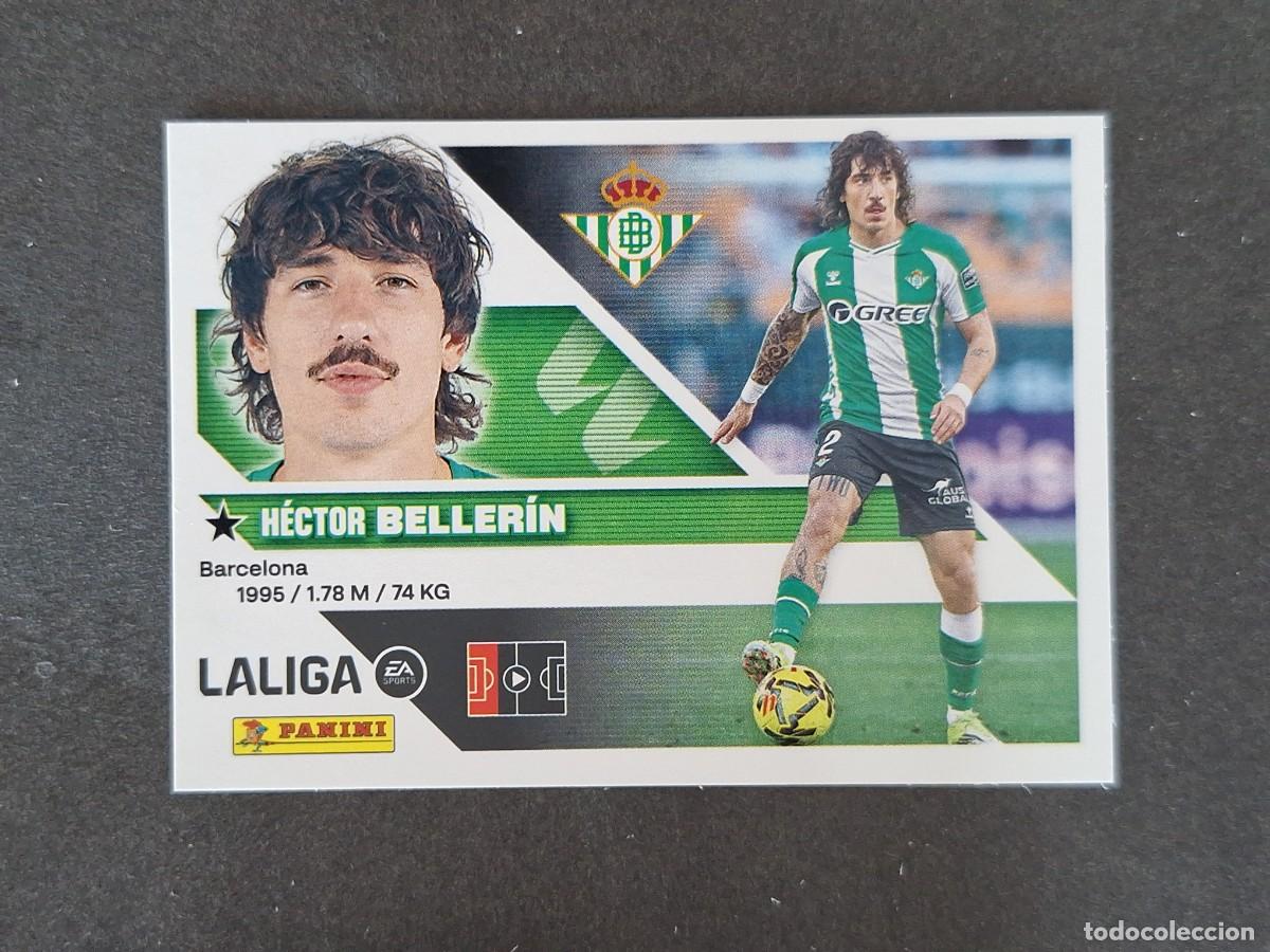 Cromos de f&uacute;tbol: L1 BELLERIN REAL BETIS BALOMPIE LIGA ESTE 2026 2027 26 27 NUNCA PEGADO SIN PEGAR