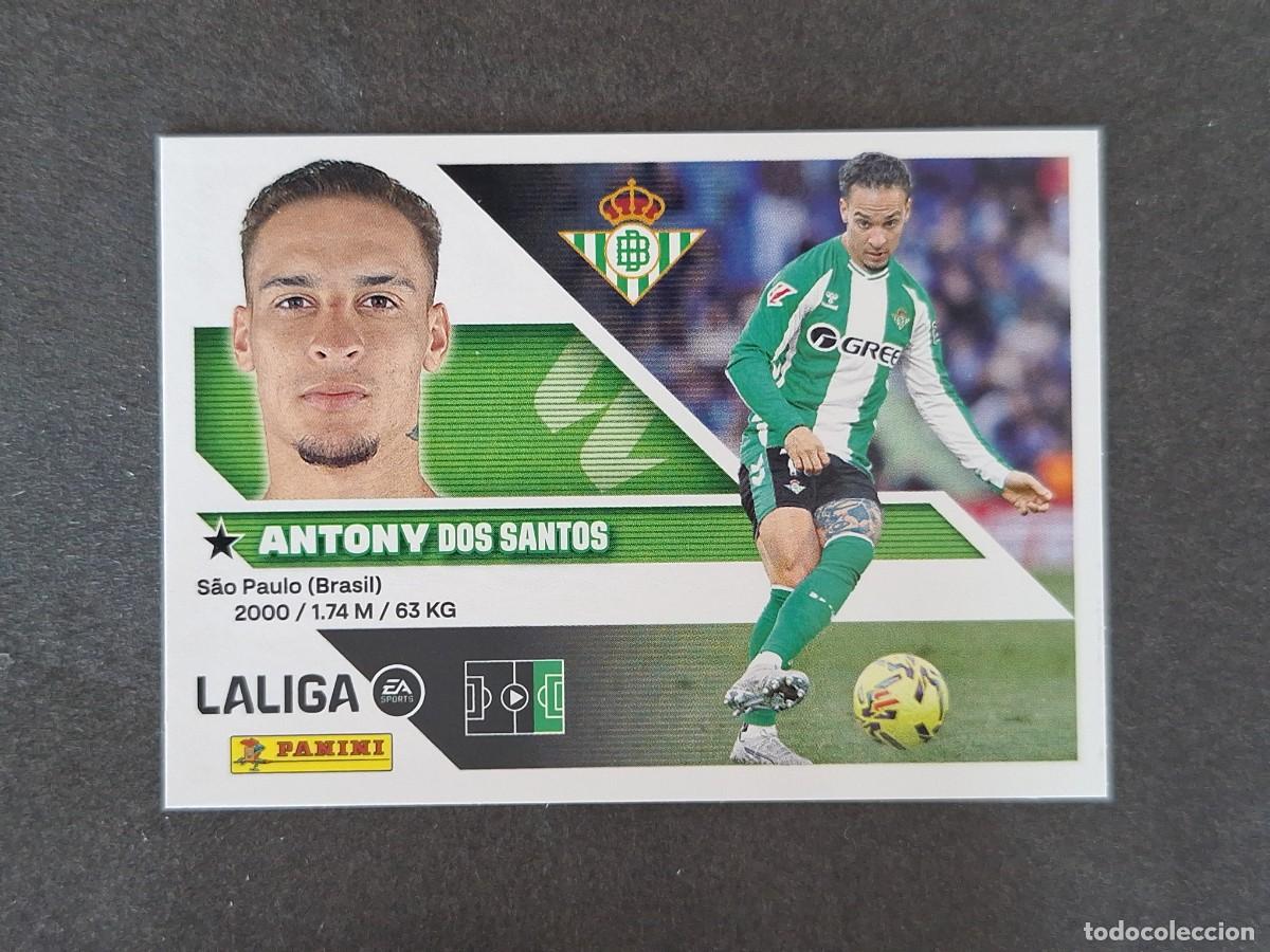 Cromos de f&uacute;tbol: L1 ANTONY REAL BETIS BALOMPIE LIGA ESTE 2026 2027 26 27 NUNCA PEGADO SIN PEGAR