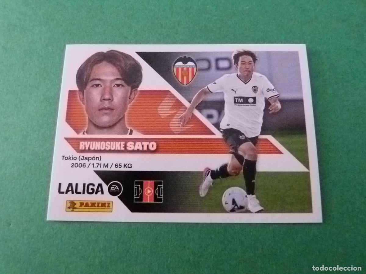 Cromos de f&uacute;tbol: CROMO FUTBOL SATO VALENCIA C.F. SIN PEGAR FICHAJE N&ordm; 14 LIGA ESTE 2026-2027/26-27 PANINI