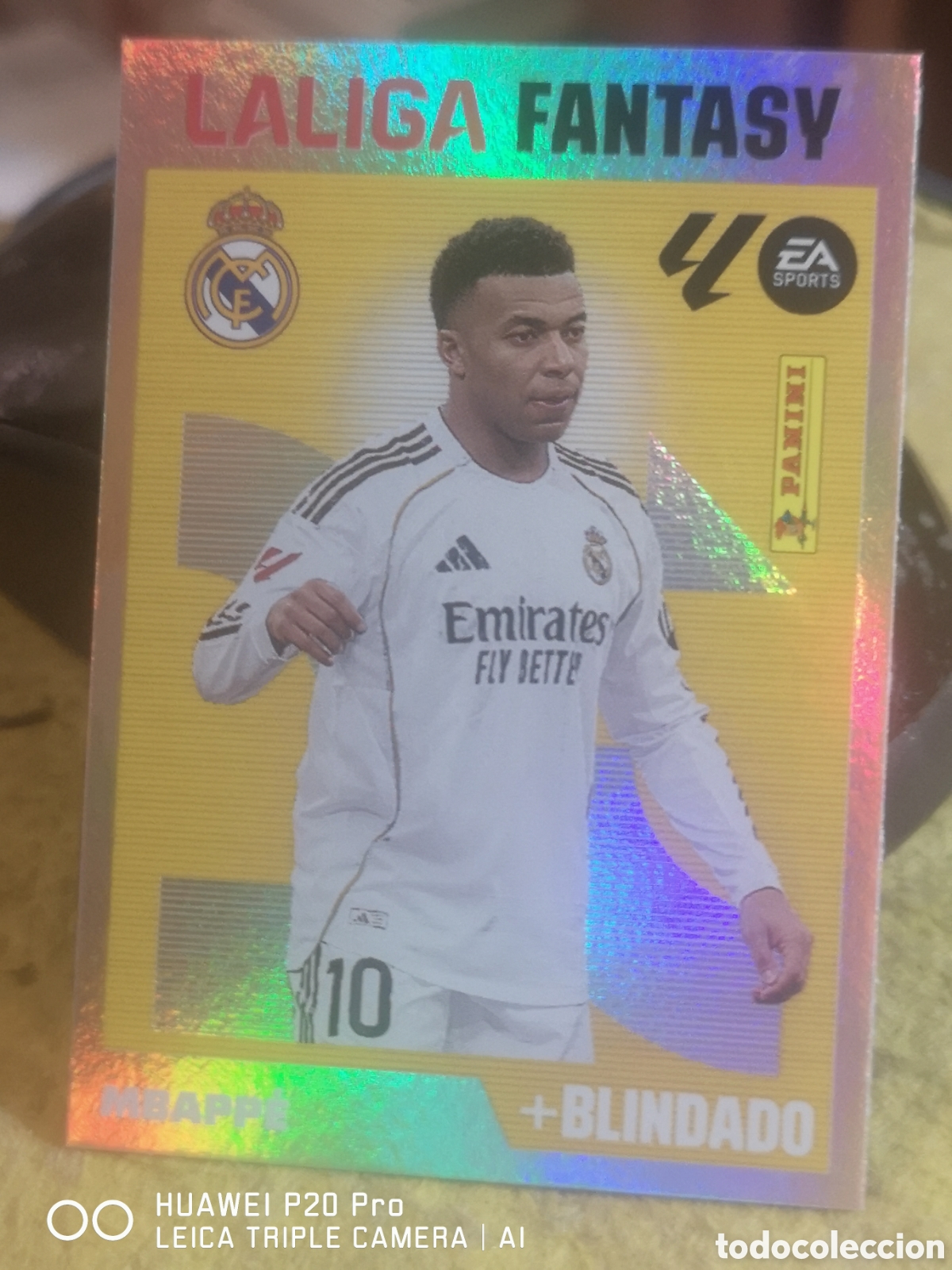 Cromos de f&uacute;tbol: LIGA ESTE 2026 2027 26 27 LALIGA FANTASY MBAPPE 9 REAL MADRID