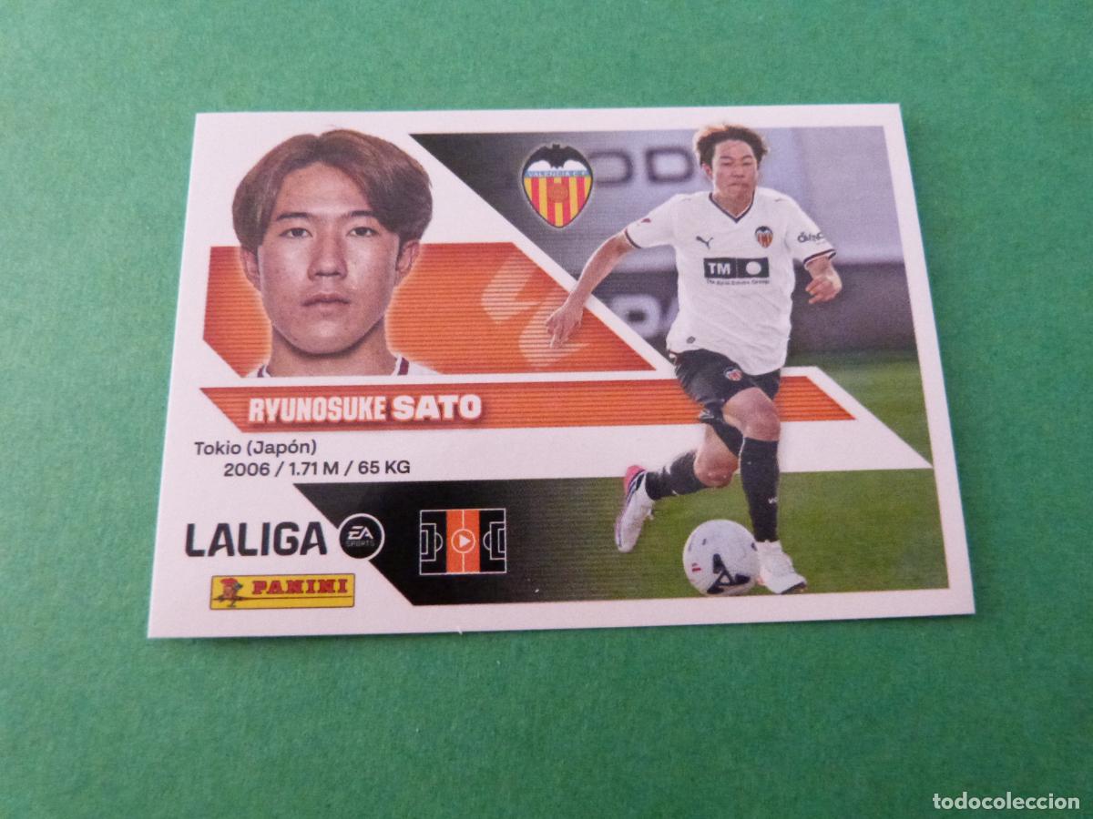 Cromos de f&uacute;tbol: CROMO FUTBOL SATO VALENCIA C.F. SIN PEGAR FICHAJE N&ordm; 14 LIGA ESTE 2026-2027/26-27 PANINI