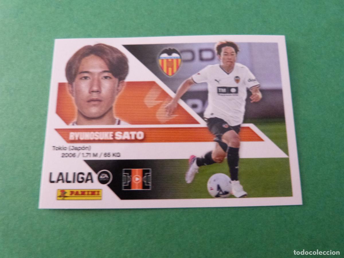 Cromos de f&uacute;tbol: CROMO FUTBOL SATO VALENCIA C.F. SIN PEGAR FICHAJE N&ordm; 14 LIGA ESTE 2026-2027/26-27 PANINI