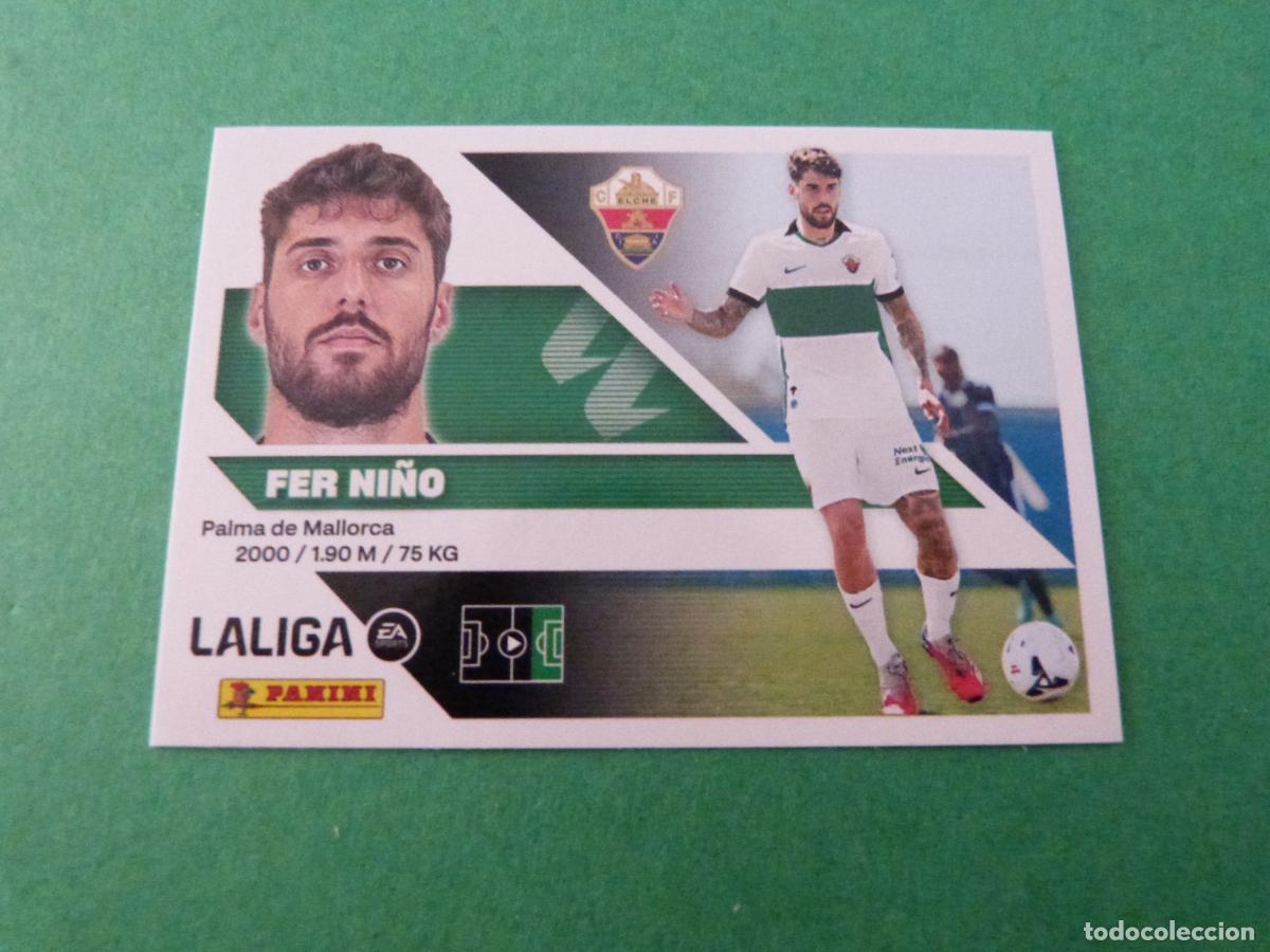 Cromos de f&uacute;tbol: CROMO FUTBOL FER NI&Ntilde;O ELCHE C.F. SIN PEGAR FICHAJE N&ordm; 15 LIGA ESTE 2026-2027/26-27 PANINI