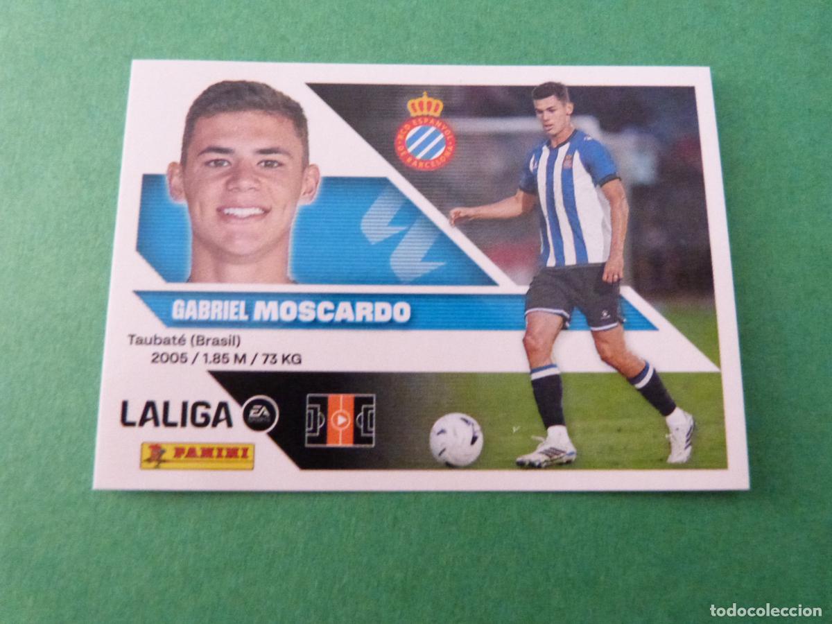 Cromos de f&uacute;tbol: CROMO FUTBOL MOSCARDO R.C.D. ESPA&Ntilde;OL SIN PEGAR FICHAJE N&ordm; 16 LIGA ESTE 2026-2027/26-27 PANINI