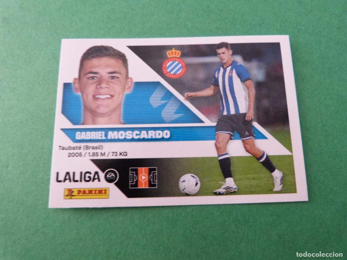 Cromos de f&uacute;tbol: CROMO FUTBOL MOSCARDO R.C.D. ESPA&Ntilde;OL SIN PEGAR FICHAJE N&ordm; 16 LIGA ESTE 2026-2027/26-27 PANINI