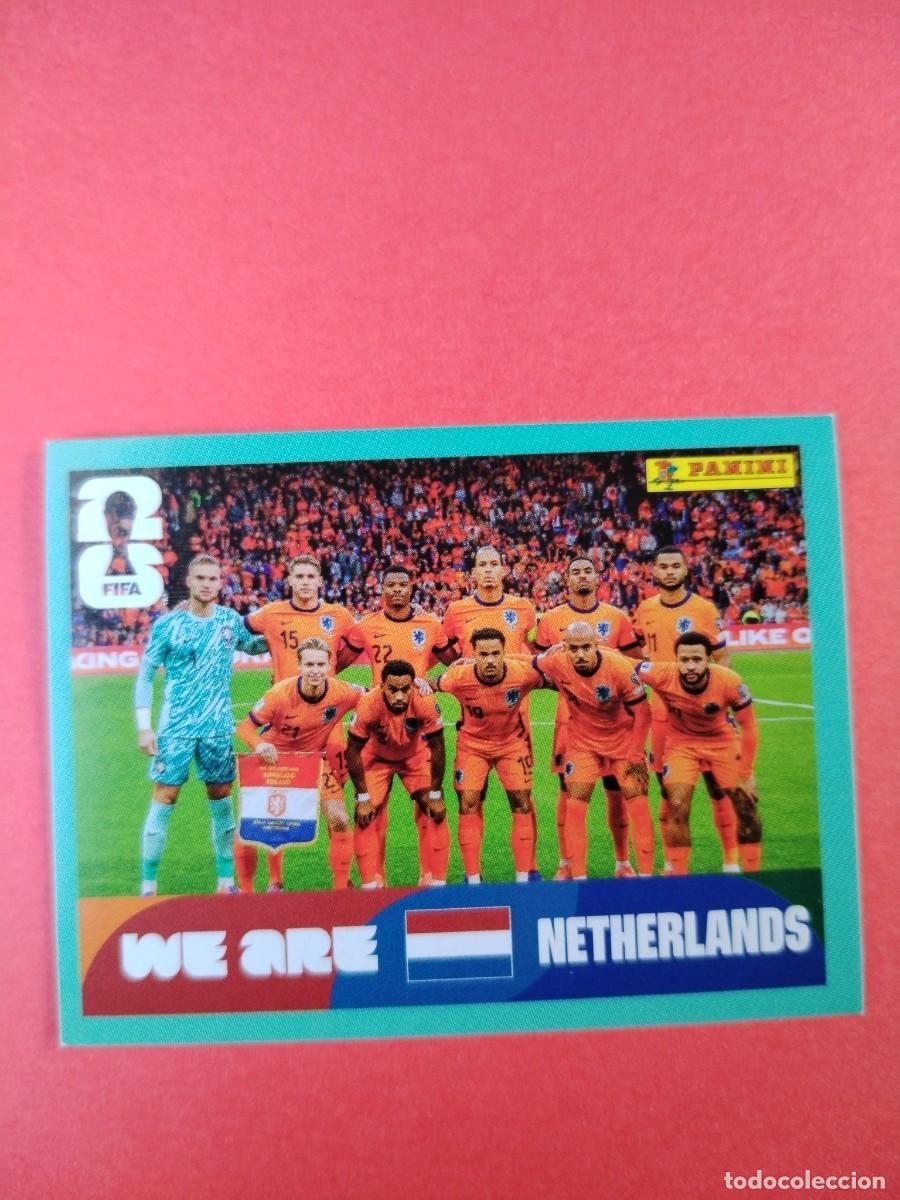 Cromos de f&uacute;tbol: CROMO MUNDIAL 2026 - HOLANDA NED N 13