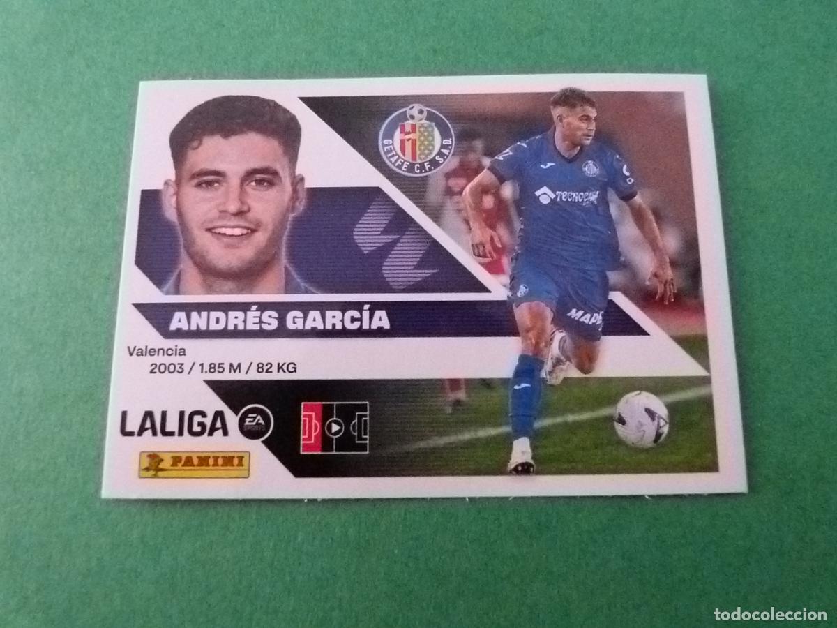 Cromos de f&uacute;tbol: CROMO FUTBOL ANDRES GARCIA GETAFE C.F. SIN PEGAR FICHAJE N&ordm; 18 LIGA ESTE 2026-2027/26-27 PANINI