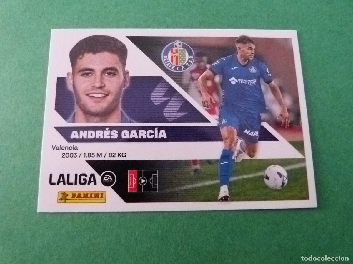 Cromos de f&uacute;tbol: CROMO FUTBOL ANDRES GARCIA GETAFE C.F. SIN PEGAR FICHAJE N&ordm; 18 LIGA ESTE 2026-2027/26-27 PANINI