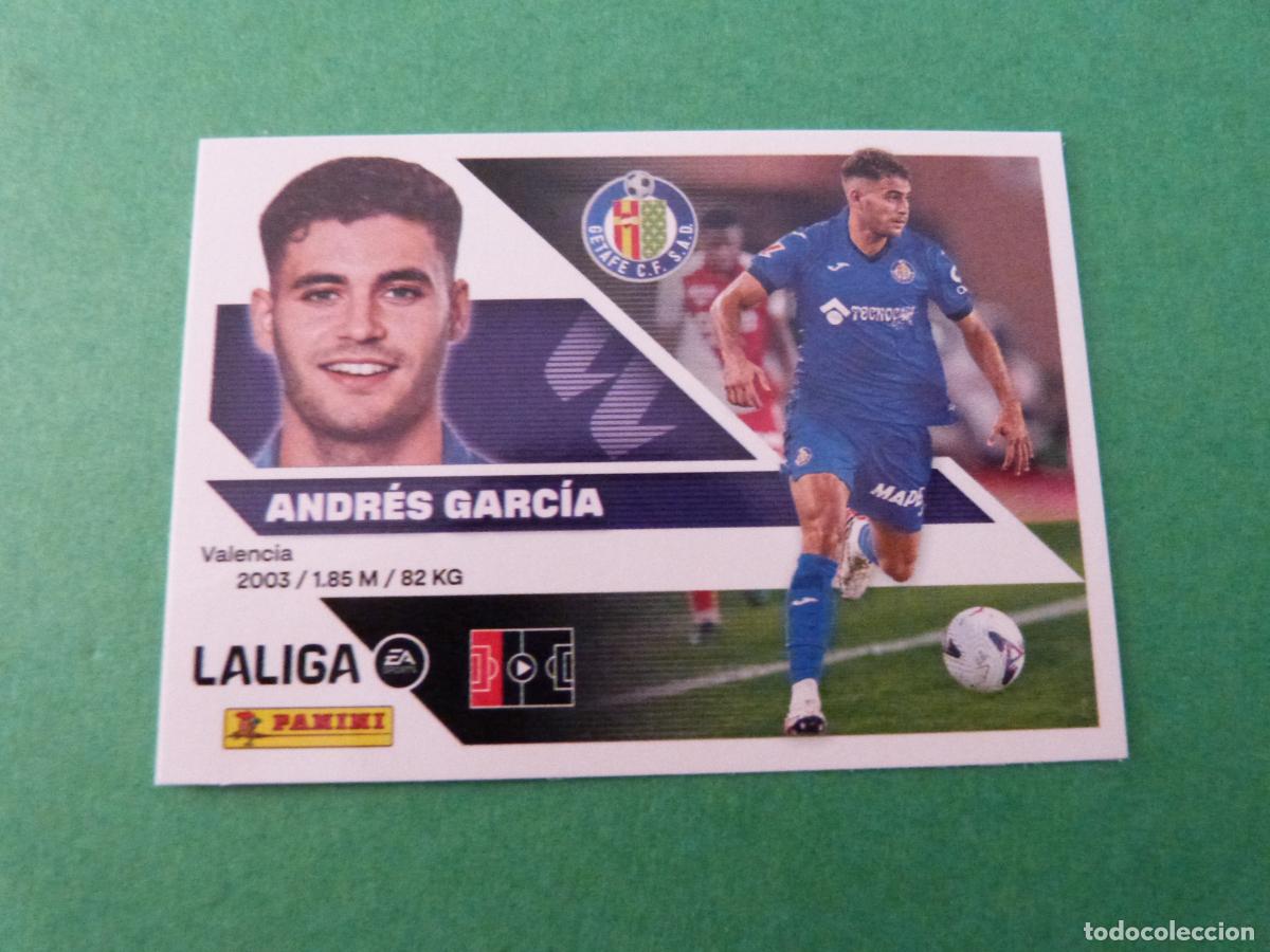 Cromos de f&uacute;tbol: CROMO FUTBOL ANDRES GARCIA GETAFE C.F. SIN PEGAR FICHAJE N&ordm; 18 LIGA ESTE 2026-2027/26-27 PANINI