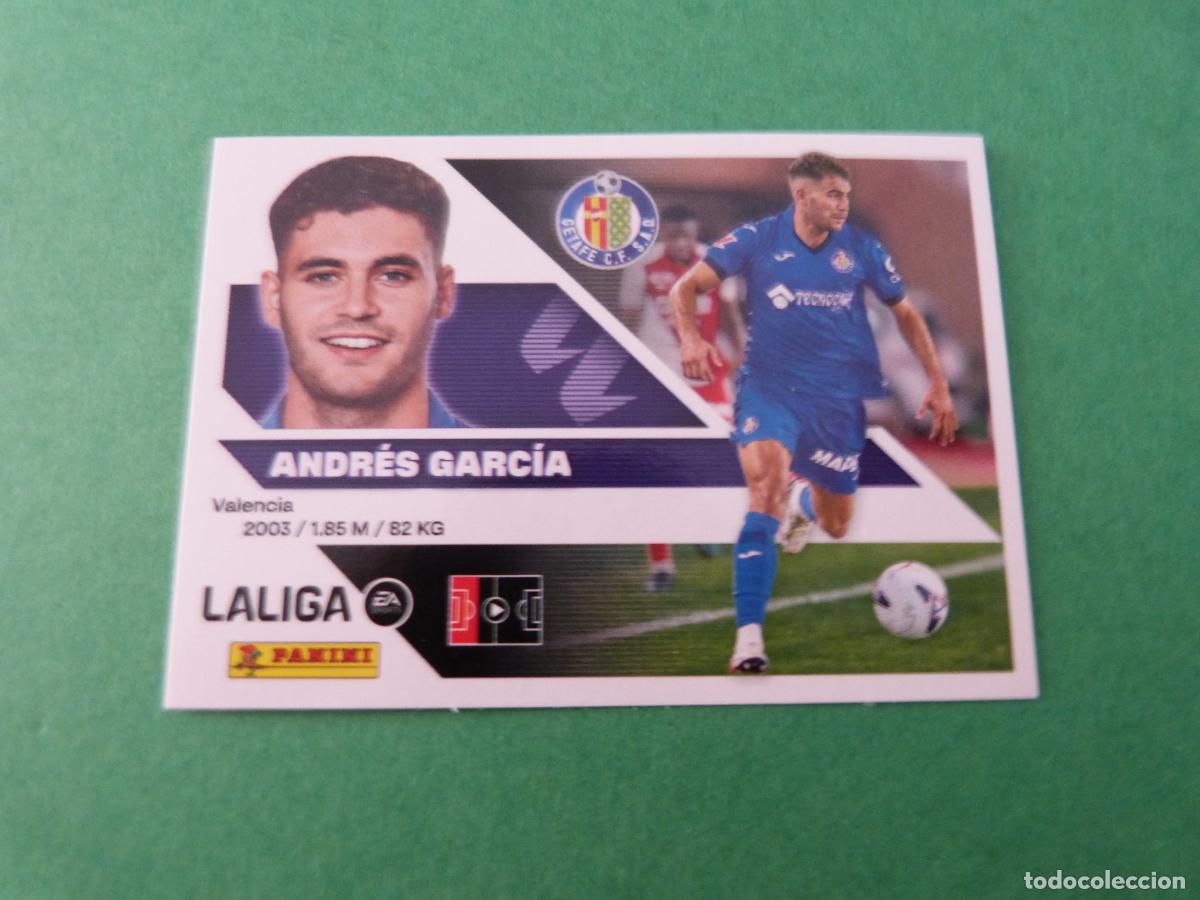 Cromos de f&uacute;tbol: CROMO FUTBOL ANDRES GARCIA GETAFE C.F. SIN PEGAR FICHAJE N&ordm; 18 LIGA ESTE 2026-2027/26-27 PANINI
