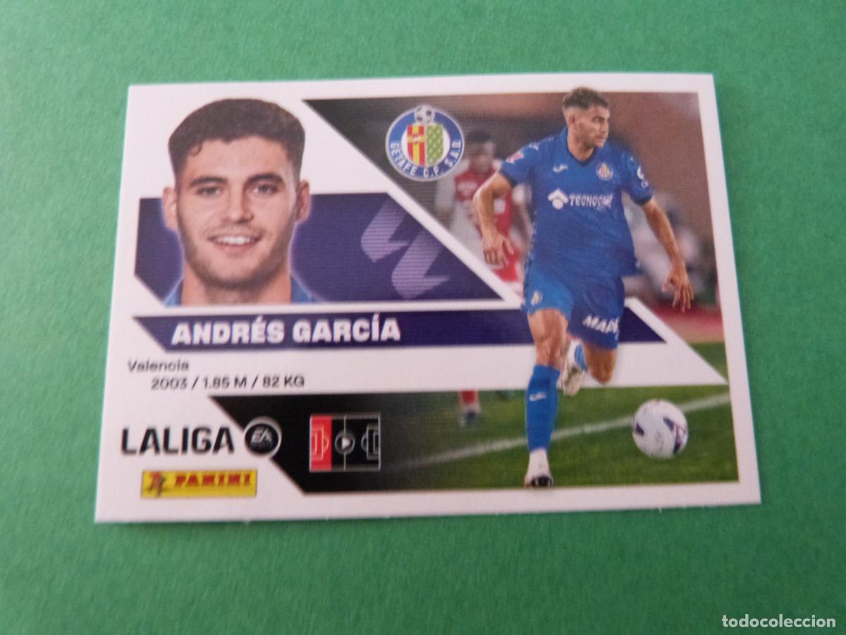Cromos de f&uacute;tbol: CROMO FUTBOL ANDRES GARCIA GETAFE C.F. SIN PEGAR FICHAJE N&ordm; 18 LIGA ESTE 2026-2027/26-27 PANINI