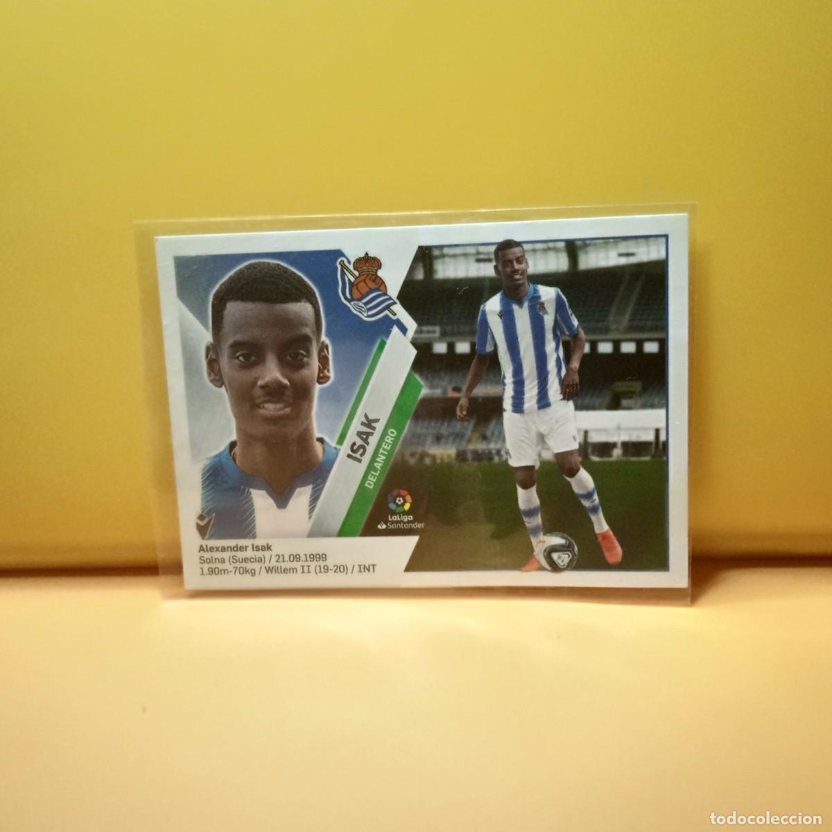 Cromos de f&uacute;tbol: EDICIONES ESTE 2019 2020 19-20 ULTIMOS FICHAJES ISAK 2 REAL SOCIEDAD