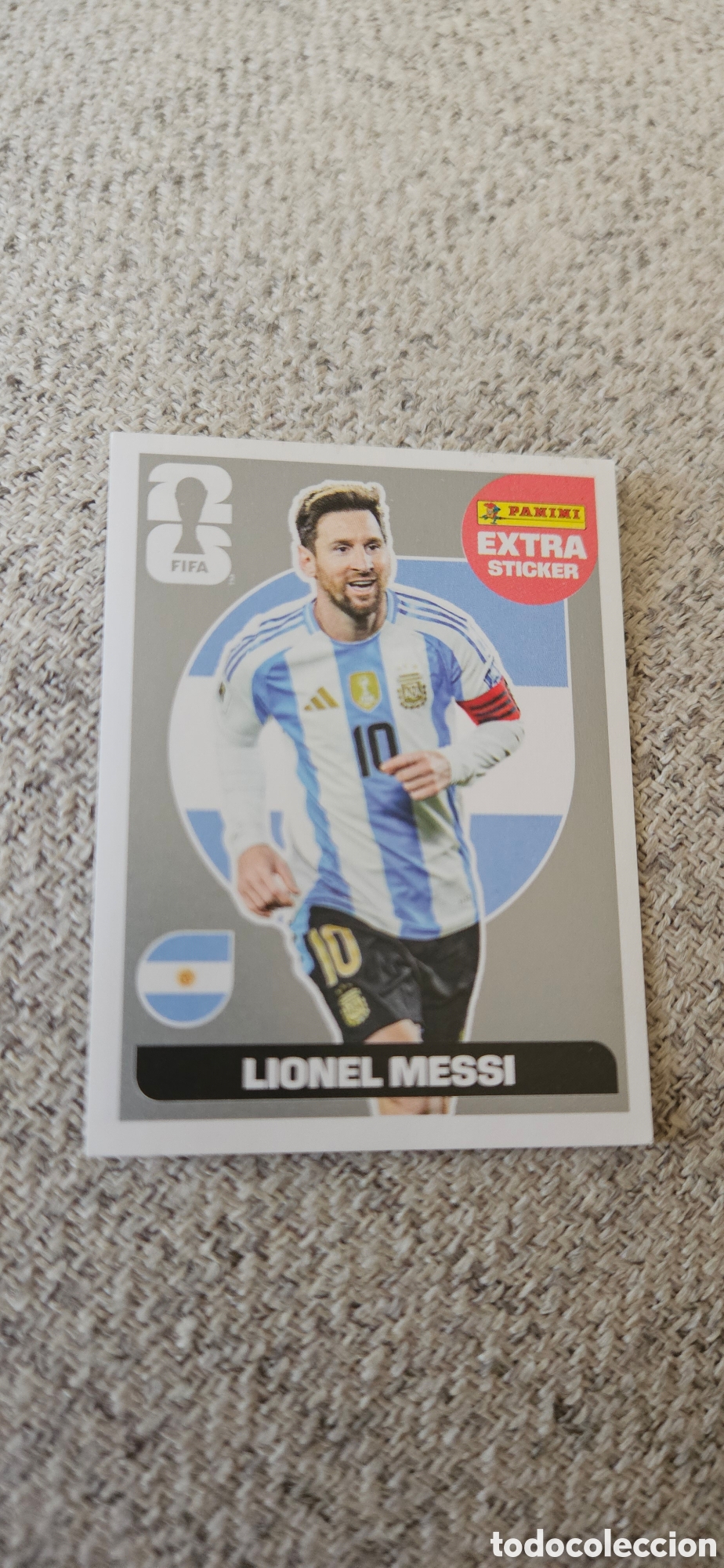 Football Stickers: Messi plata Argentina mundial 2026 26 panini estados unidos