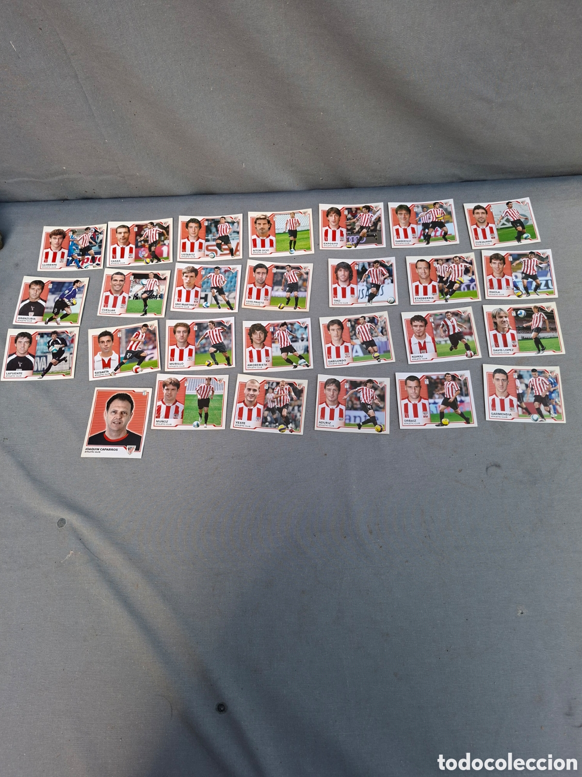 Football Stickers: Lote de cromos athletic club 2007/2008