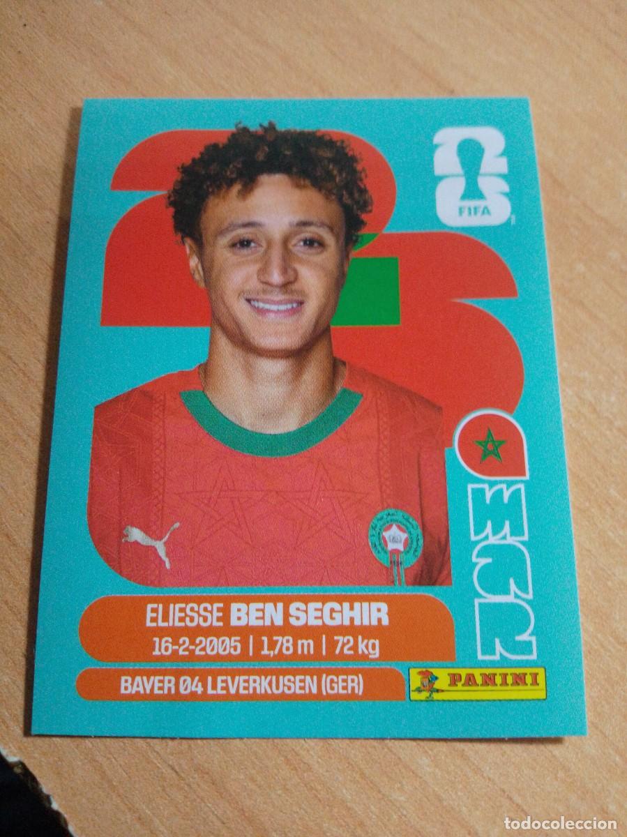 Cromos de f&uacute;tbol: BEN SEGHIR MARRUECOS MAR 12 MUNDIAL FIFA WORLD CUP 2026 26 PANINI STICKERS NUEVO