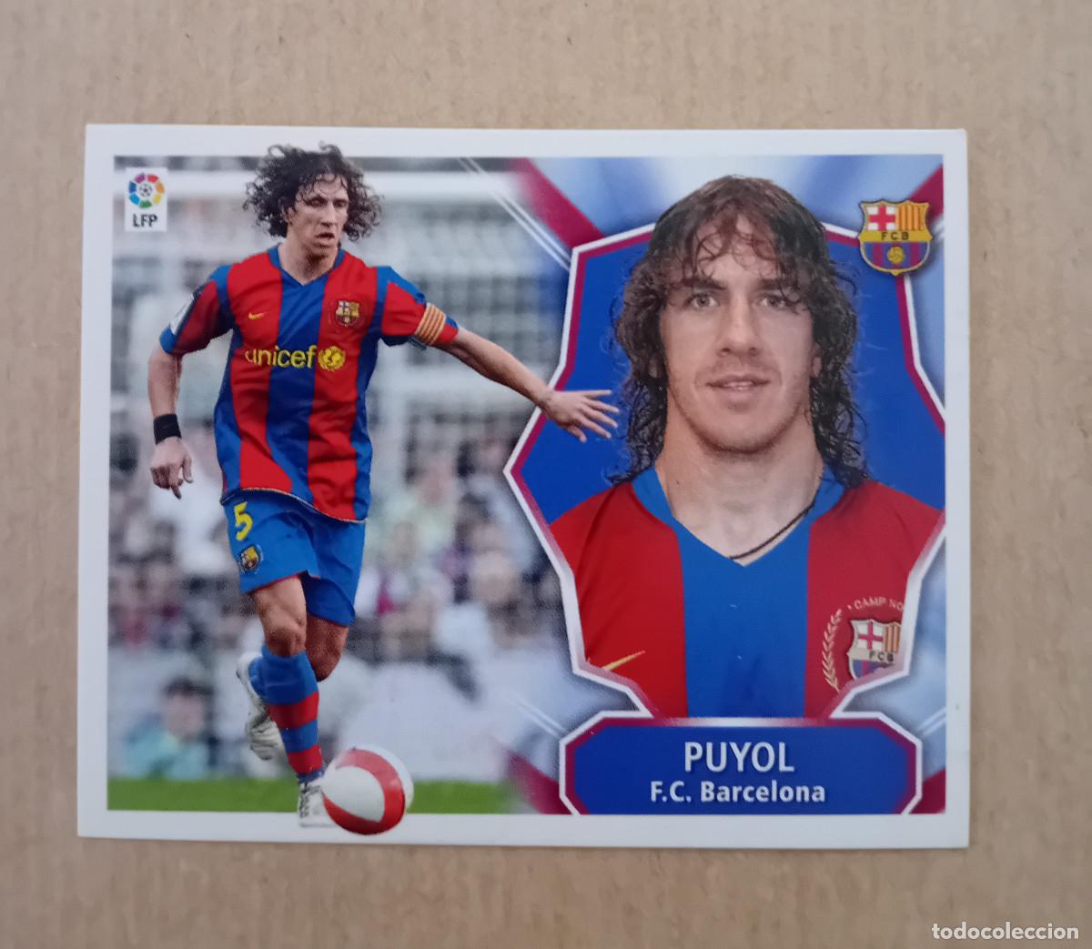 Cromos de f&uacute;tbol: CROMOS - LIGA BBVA 2008 / 2009 - Ediciones Este (Panini) - Puyol (F.C Barcelona)