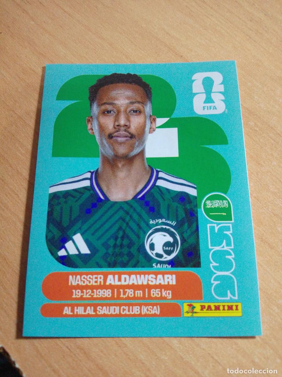 Cromos de f&uacute;tbol: ALDAWSARI ARABIA SAUDI KSA 12 MUNDIAL FIFA WORLD CUP 2026 26 PANINI STICKERS NUEVO