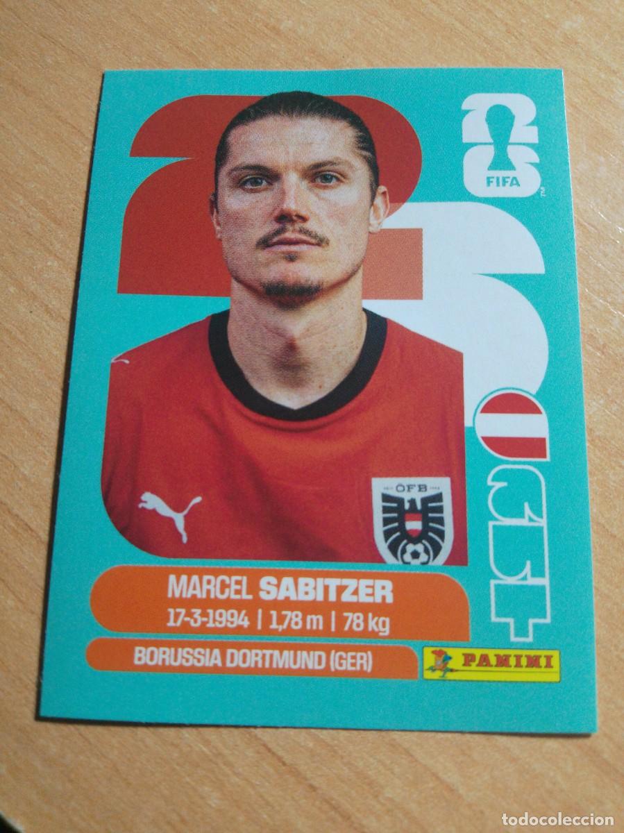 Cromos de f&uacute;tbol: AUT 11 MARCEL SABITZER AUSTRI MUNDIAL FIFA WORLD CUP 2026 26 PANINI STICKERS NUEVO