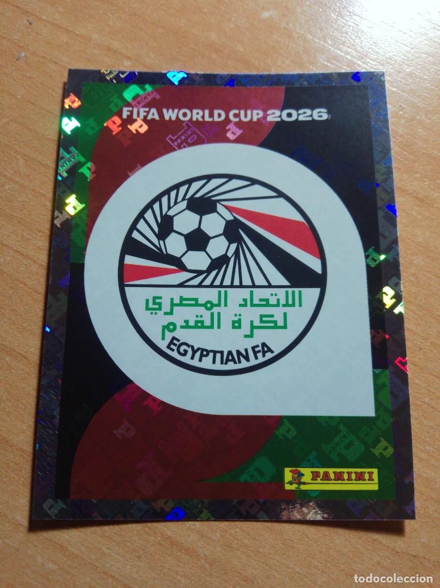 Cromos de f&uacute;tbol: EGY 1 ESCUDO DE EGIPTO MUNDIAL FIFA WORLD CUP 2026 26 PANINI STICKERS NUEVO