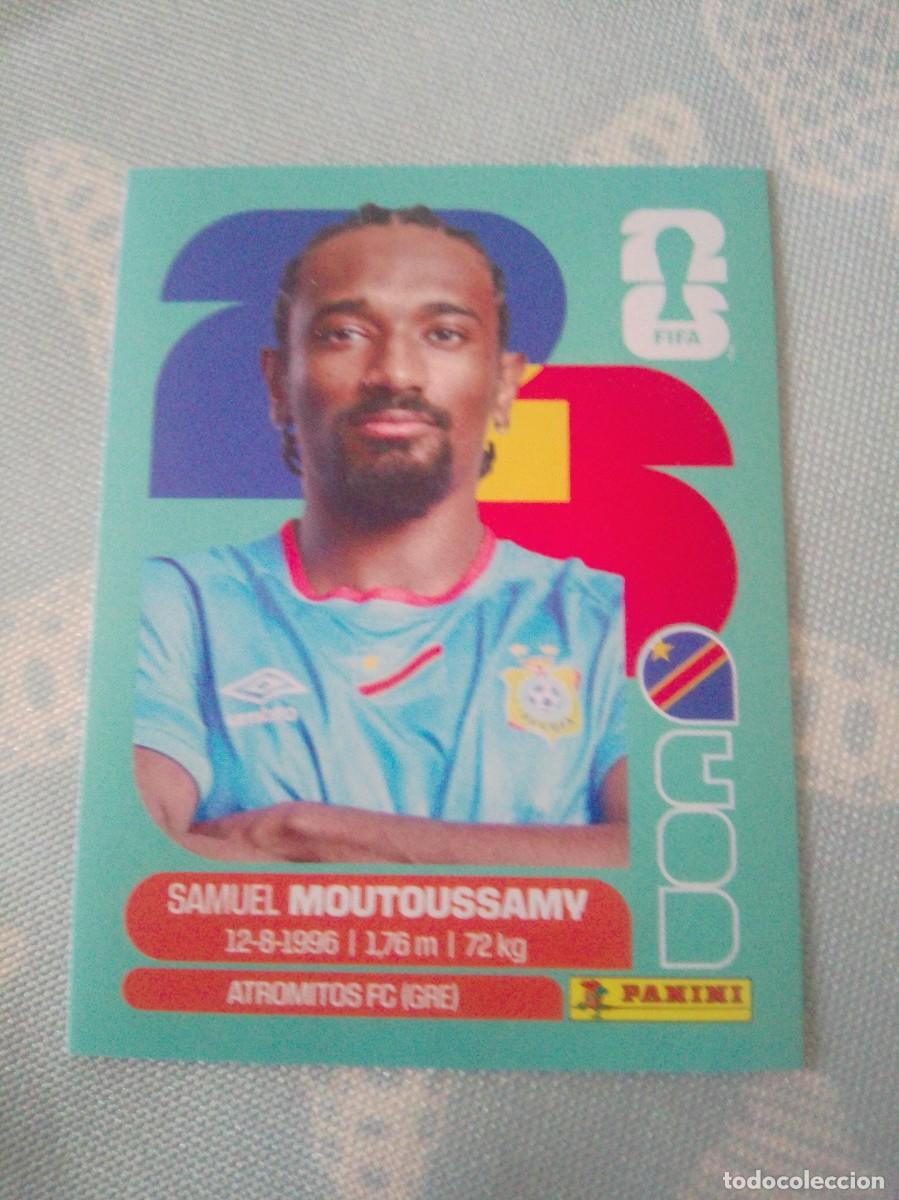 Cromos de f&uacute;tbol: MOUTOUSSAMY COD 11 CONGO MUNDIAL FIFA WORLD CUP 2026 26 PANINI STICKERS NUEVO