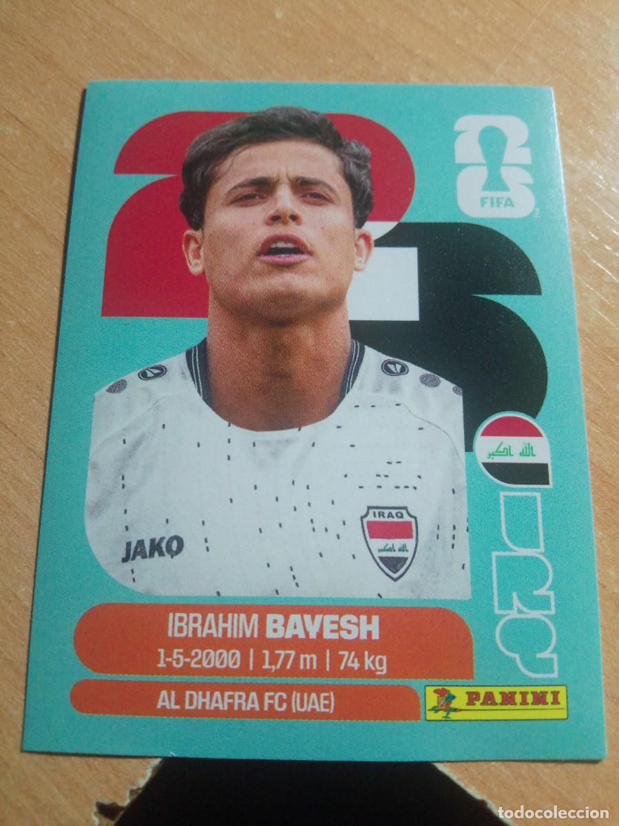 Cromos de f&uacute;tbol: BAYESH IRAQ IRQ 11 MUNDIAL FIFA WORLD CUP 2026 26 PANINI STICKERS NUEVO