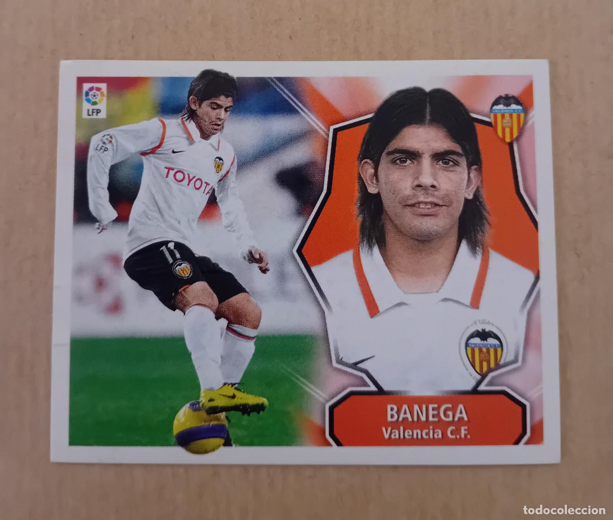Cromos de f&uacute;tbol: CROMOS - LIGA BBVA 2008 / 2009 - Ediciones Este (Panini) - Banega (Valencia C.F.) Equipo anterior