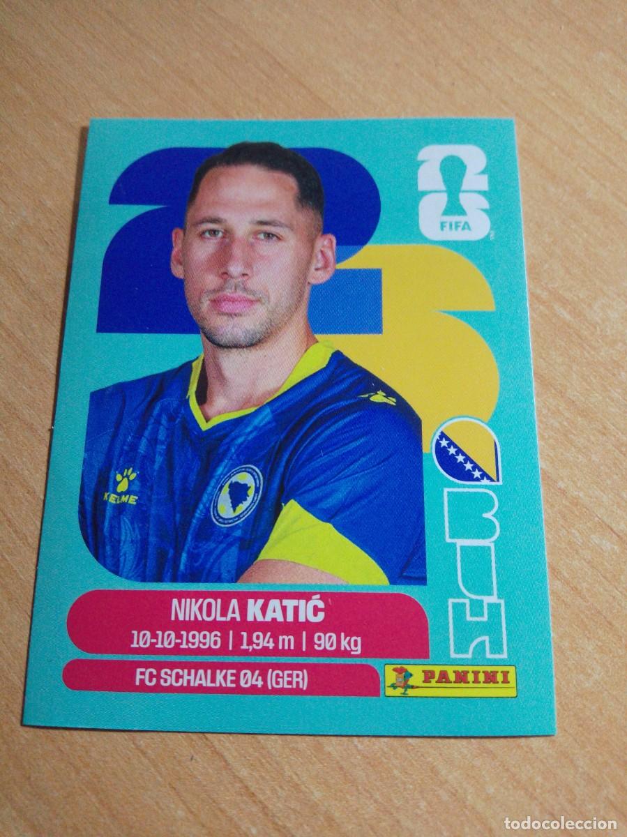 Cromos de f&uacute;tbol: KATIĆ BOSNIA HERCEGOVINA BIH 7 MUNDIAL FIFA WORLD CUP 2026 26 PANINI STICKERS NUEVO