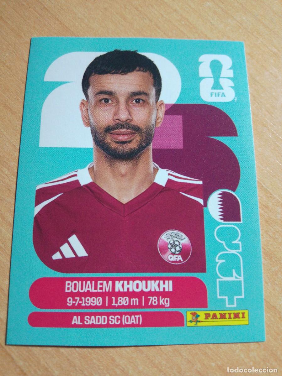 Cromos de f&uacute;tbol: KHOUKHI QATAR QAT 6 MUNDIAL FIFA WORLD CUP 2026 MUNDIAL FIFA WORLD CUP 2026 26 PANINI STICKERS NUEVO