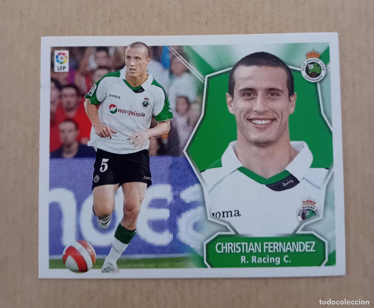 Cromos de f&uacute;tbol: CROMOS - LIGA BBVA 2008 / 2009 - Ediciones Este (Panini) - Christian Fdez (Racing) Sustituye a Garay