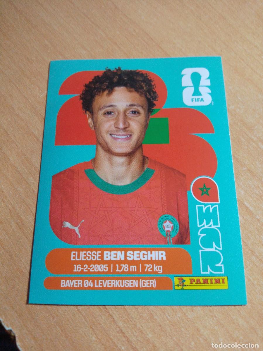 Cromos de f&uacute;tbol: BEN SEGHIR MARRUECOS MAR 12 MUNDIAL FIFA WORLD CUP 2026 26 PANINI STICKERS NUEVO
