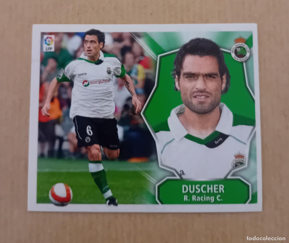 Cromos de f&uacute;tbol: CROMOS - LIGA BBVA 2008 / 2009 - Ediciones Este (Panini) - Duscher (Racing) Nuevo fichaje