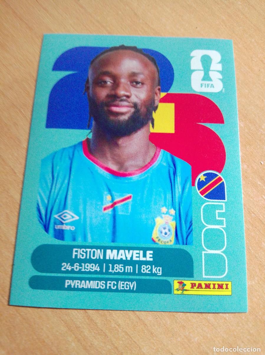 Cromos de f&uacute;tbol: MAVELE REPUBLICA CONGO COD 18 MUNDIAL FIFA WORLD CUP 2026 26 PANINI STICKERS NUEVO