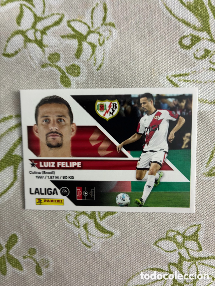 Cromos de f&uacute;tbol: Cromo Luiz Felipe (Rayo Vallecano) N&ordm; 9 - Colecci&oacute;n Este LIGA 2026-27 Panini (Sin Pegar)