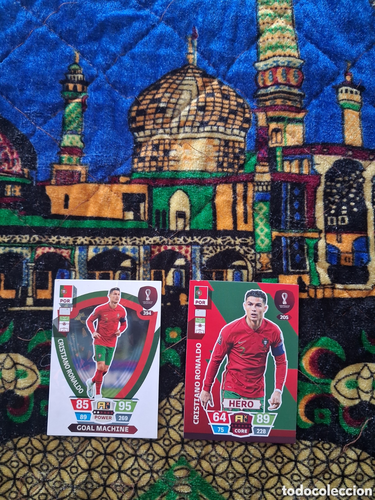 Cromos de f&uacute;tbol: Lote cristiano ronaldo