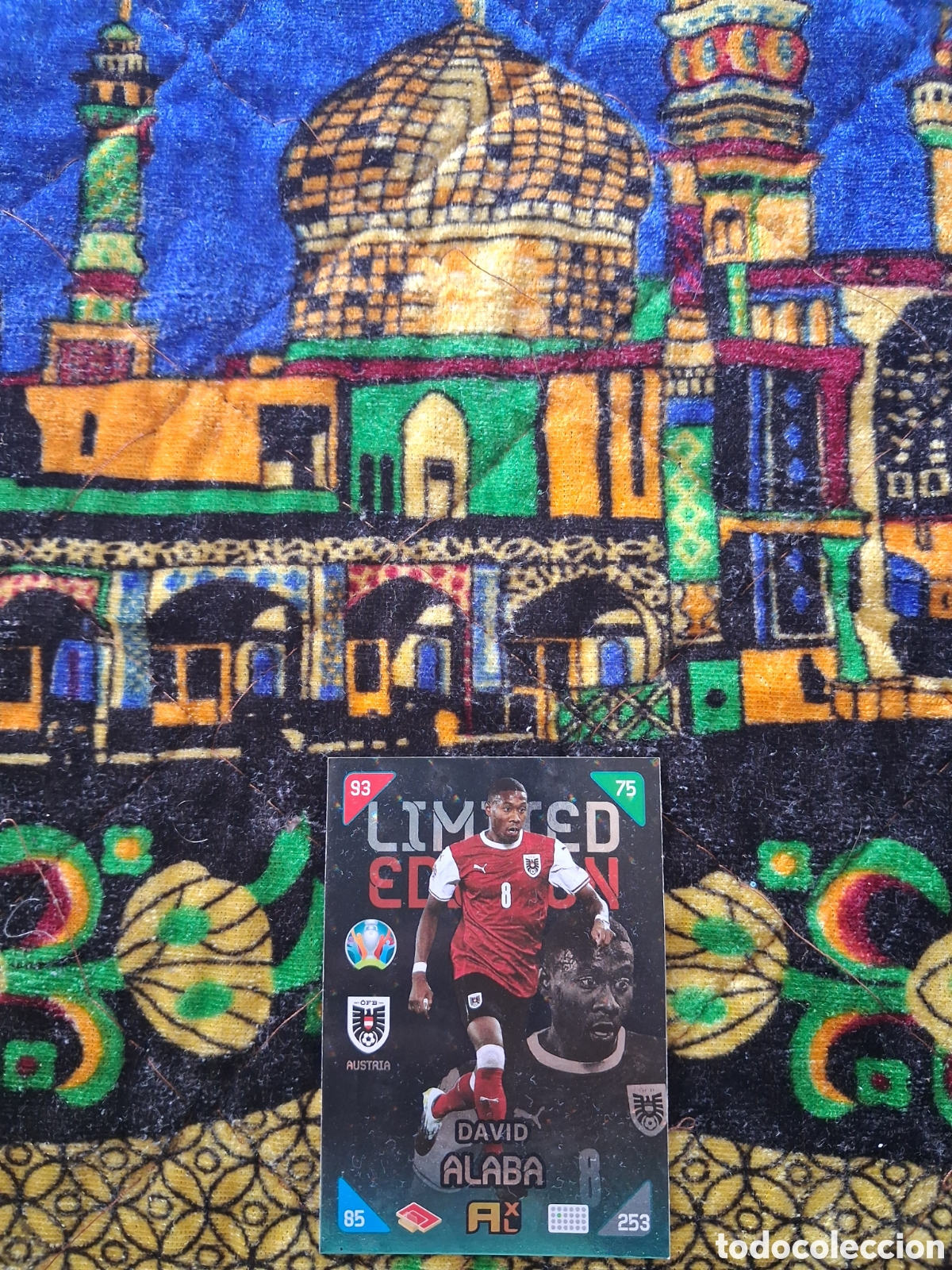 Football Stickers: ALABA AUSTRIA LIMITED EDITION PANINI ADRENALYN UEFA KICK OFF EURO 2020 LIMITADA