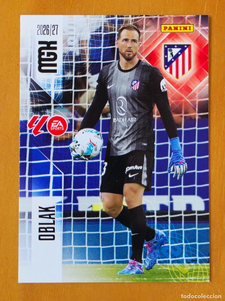 Football Stickers: 56 Jan Oblak, Atl&eacute;tico de Madrid, Panini Megacracks MGK 2026 2027 26 27